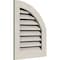 Ekena Millwork Quarter Round Top Right Primed, Functional, Pine Gable Vent w/ 1" x 4" Flat Trim Frame, 12"W x 26"H GVWQR12X2601SFPPI - alternate 4